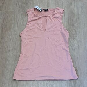 NWT Express XS Women's Pink Sleeveless Top